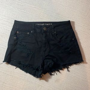 Black American Eagle Shorts - Size 4